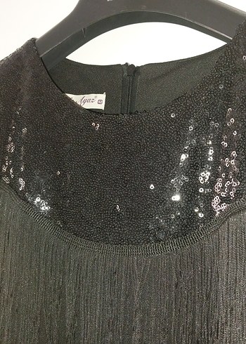 siyah abiye elbise - Görsel 4