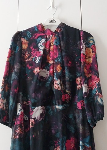 şifon elbise - Görsel 2