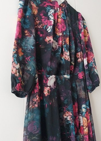 şifon elbise - Görsel 3