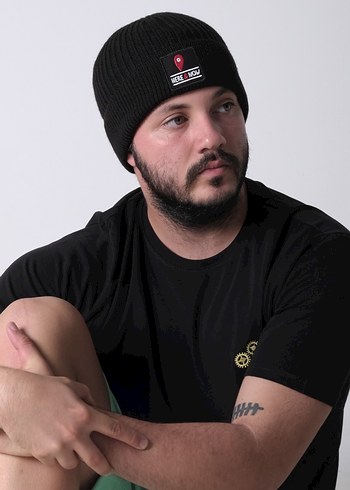 Siyah Kadın Street Style Bere - Görsel 3