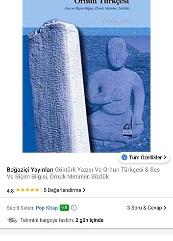 Göktürk yazısı ve Orhun Türkçesi 