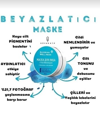 Cilt maskesi 