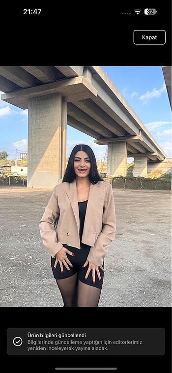 m Beden Blazer