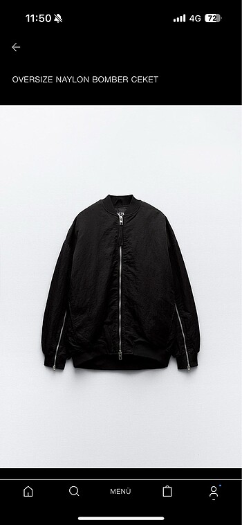 Zara bomber ceket