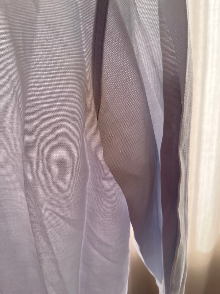 Emporio Armani Keten Erkek Gömlek, Uzun Kollu, Düğmeli - Görsel 3