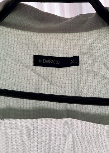 Defacto Yeşil Keten Erkek Gömlek - Görsel 2