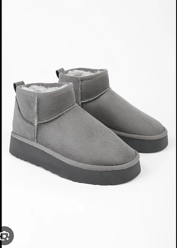 UGG Gri Kadın Dolgu Topuk Bot - Görsel 2