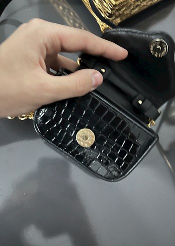 Michael Kors Michael Kors Siyah Deri Zincirli Kadın Çanta