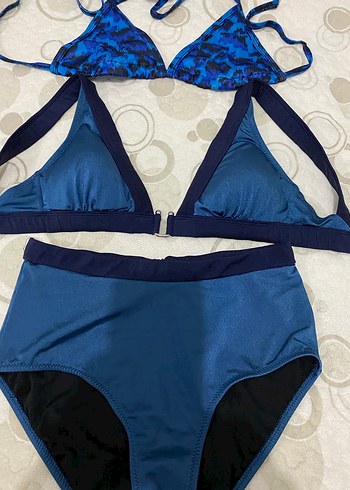Kadın Lacivert Mini Bikini Takımı - Görsel 3