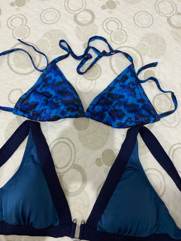 Kadın Lacivert Mini Bikini Takımı - Görsel 4