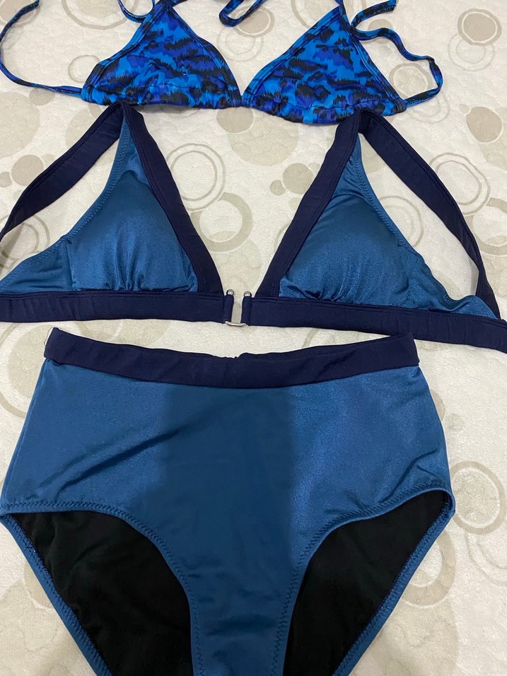 Kadın Lacivert Mini Bikini Takımı - Görsel 3
