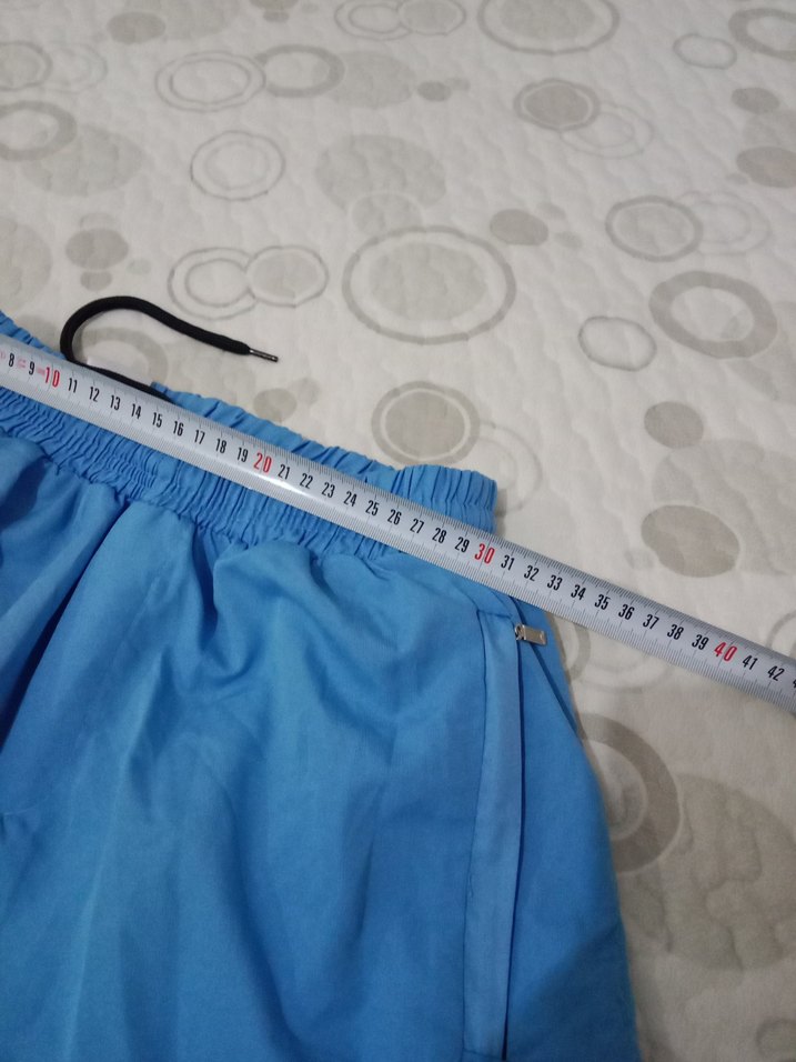 Erkek Mavi Yüzme Şortu - Görsel 4