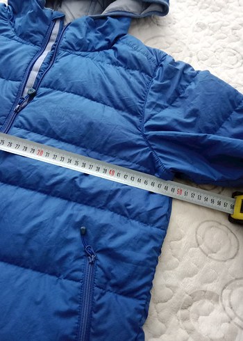 l Beden Mavi erkek Kışlık Mont, Fermuarlı, Normal Boy Jack wolfskin