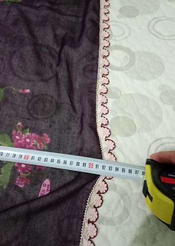 Beden mor Renk Eşarp bayan mevlüt örtüsü
