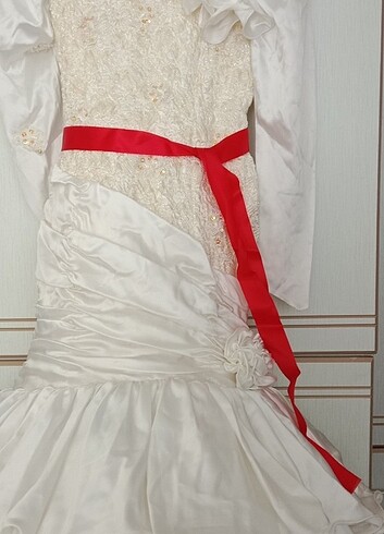 Gelinlik balik model 35 yıllık özel dikim  - Görsel 2