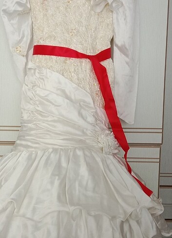 Gelinlik balik model 35 yıllık özel dikim  - Görsel 3