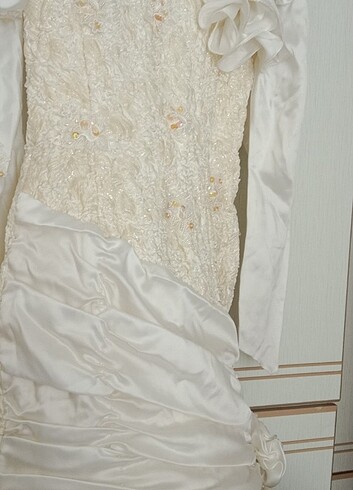 Gelinlik balik model 35 yıllık özel dikim  - Görsel 7