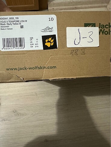 Jack Wolsfkin outdor ayakkabı - Görsel 4