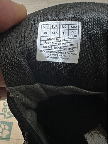 Jack Wolsfkin outdor ayakkabı - Görsel 5