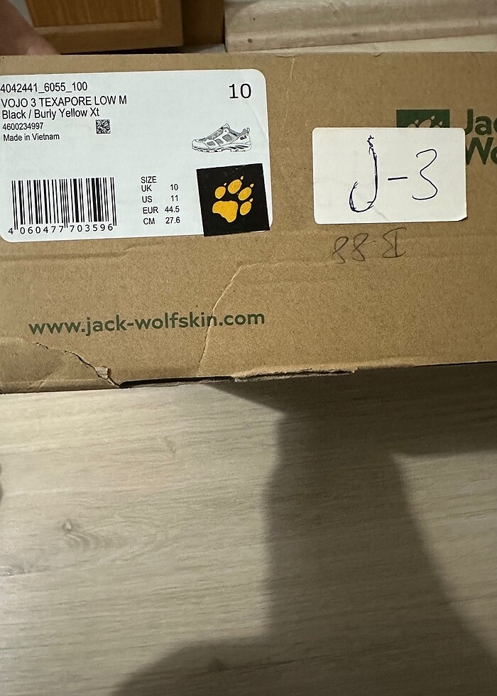 Jack Wolsfkin outdor ayakkabı - Görsel 4