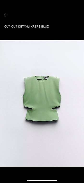Zara Top bluz