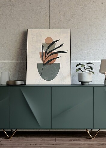 Mudo Concept Boho Tasarım Modern Posterler 