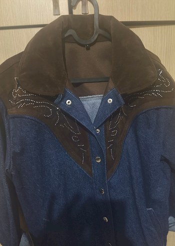 Kot pullu ceket kovboy tarzı - Görsel 2