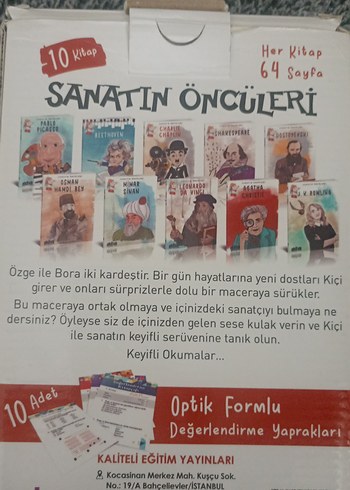 Sanatın Öncüleri - 10 Kitaplık Mizah Serisi