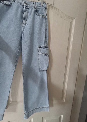 Zara DMB Kız Çocuk Geniş Kesim Denim Pantolon