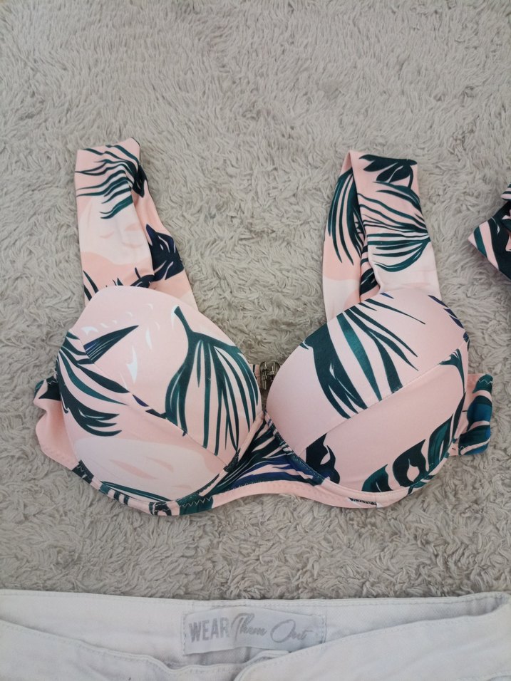 Bohem Beyaz Mini Şort plaj - Görsel 2