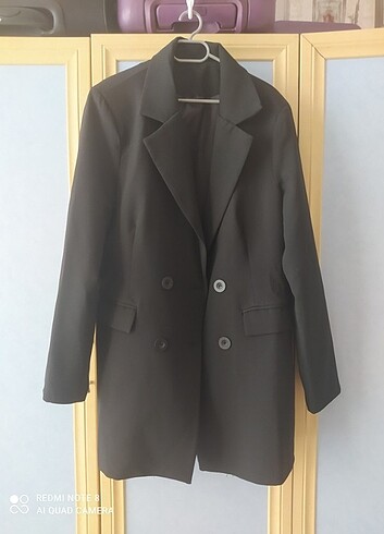Siyah blazer modest 