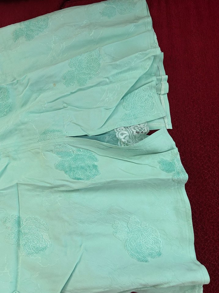 Nakışlı Turkuaz  Etek - Görsel 2