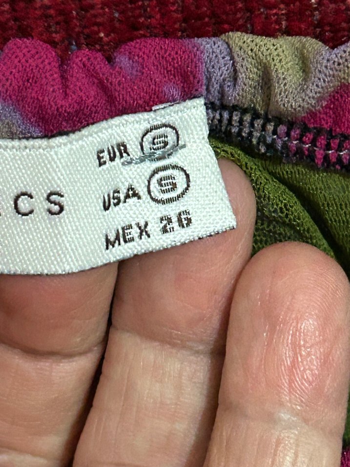 Zara Mor Bağcıklı Uzun Salaş Hamile Eteği - Görsel 4