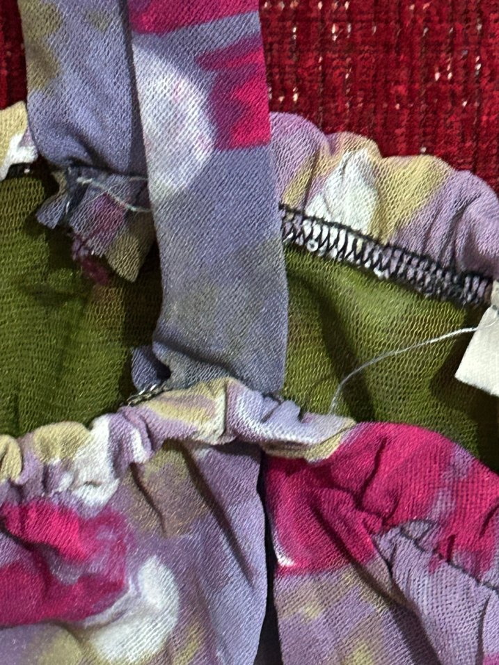 Zara Mor Bağcıklı Uzun Salaş Hamile Eteği - Görsel 3