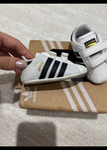 Erkek Çocuk Beyaz Adidas Spor Ayakkabı
