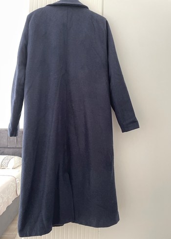 2adet Kadın Kaban lacivert beyaz renk - Görsel 6