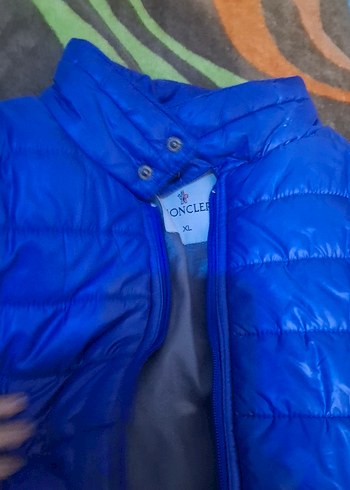 Parlak Mavi Erkek Çocuk Fermuarlı Ceket - Görsel 2