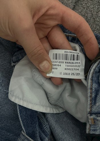 Mavi Loose Fit Midi Kadın Jean - Görsel 6