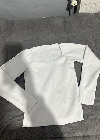 Beyaz Çocuk Uzun Kollu Atlet - Görsel 5