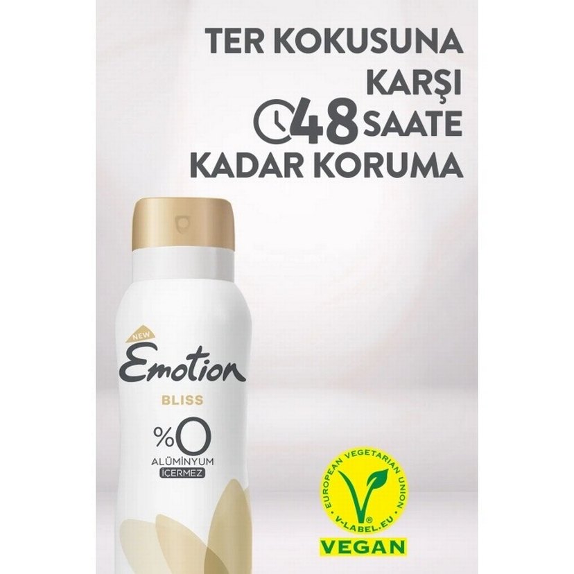 Emotion Bliss Kadın Deodorant 150ml x3 - Görsel 4