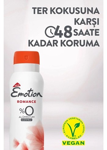 Emotion Romance Alüminyumsuz Kadın Deodorant 3x150 ml - Görsel 6