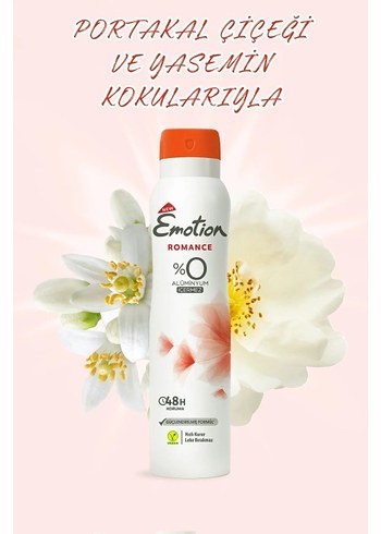 Emotion Romance Alüminyumsuz Kadın Deodorant 3x150 ml - Görsel 2