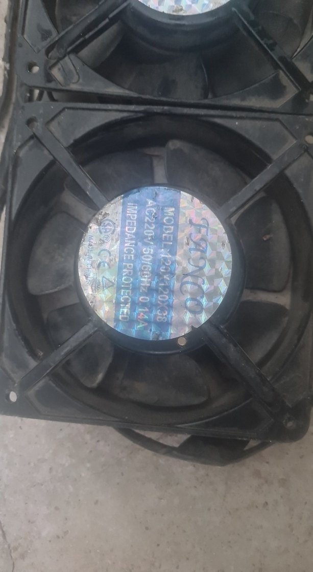 Mavi Etiketli Bilgisayar Soğutucu Fanlar 3 tane - Görsel 2