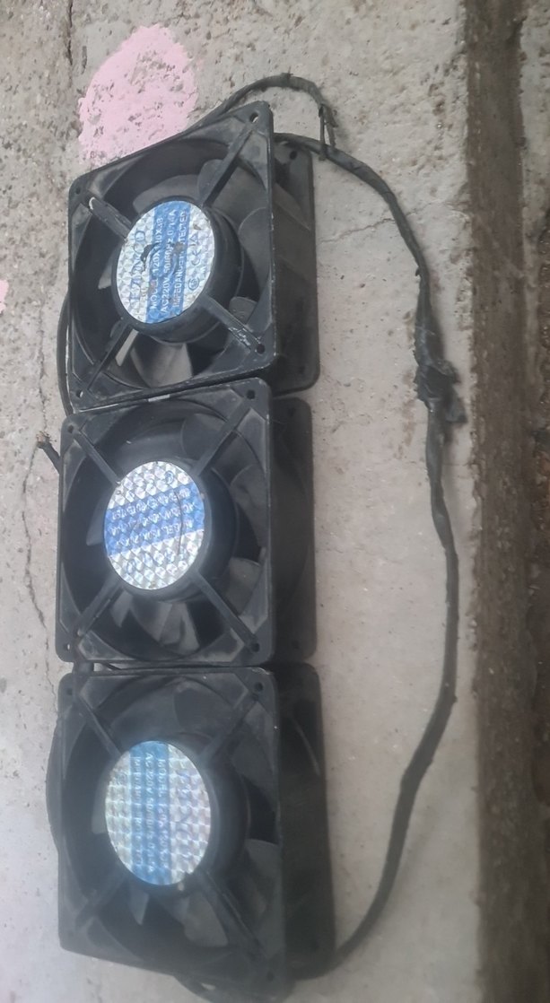 Mavi Etiketli Bilgisayar Soğutucu Fanlar 3 tane - Görsel 3