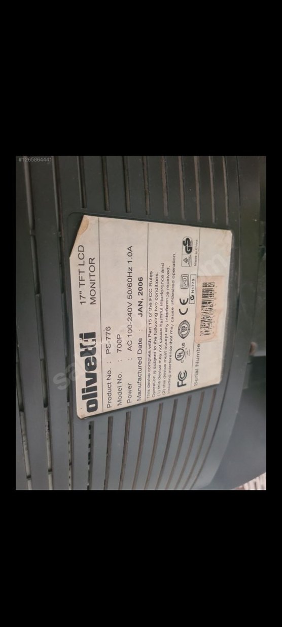 Olivetti Khaki Monitör - Görsel 4