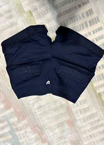 Kadın Lacivert Mini Denim Pantolon - Görsel 2