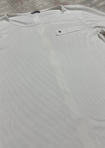 Kadın Beyaz Uzun Kollu Düğmeli Gömlek - Görsel 2