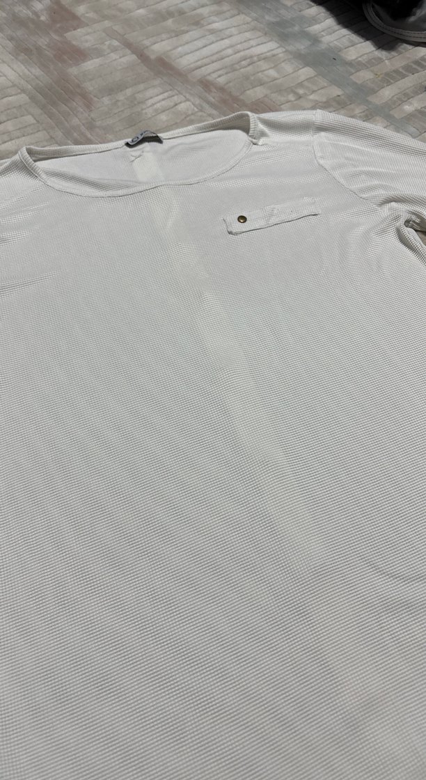 Kadın Beyaz Uzun Kollu Düğmeli Gömlek - Görsel 2