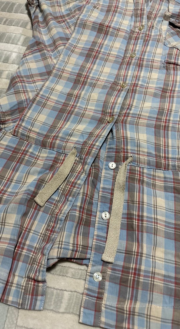 Kadın Ekose Kısa Kollu Gömlek - Görsel 3