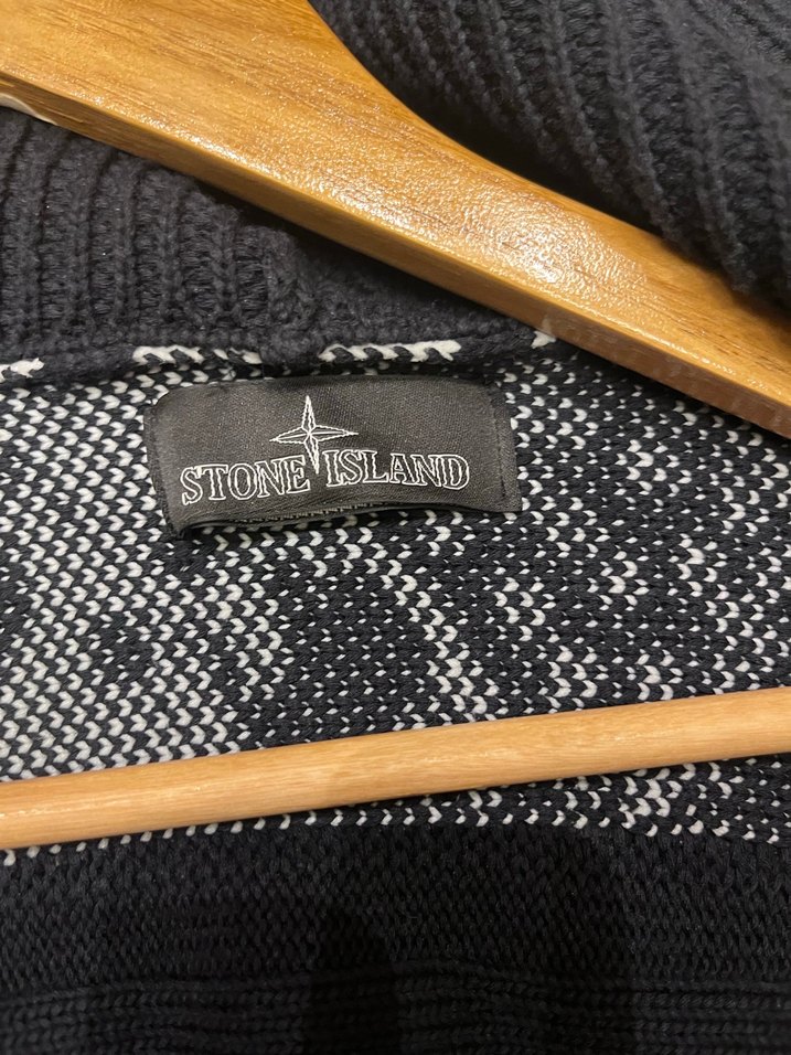 Erkek Siyah Kapüşonlu Örgü Sweatshirt - Görsel 4